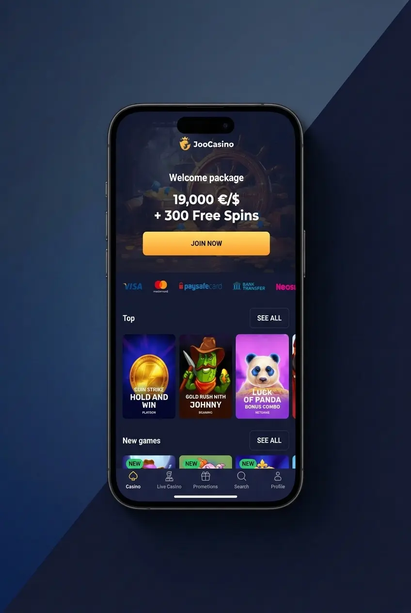 Step-by-step guide to download the Joo Casino iOS app on iPhone or iPad in 5 easy steps via the App Store