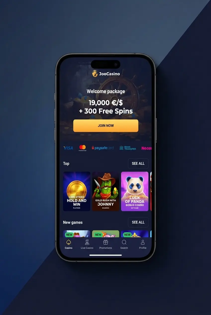 Step-by-step guide to download the Joo Casino iOS app on iPhone or iPad in 5 easy steps via the App Store