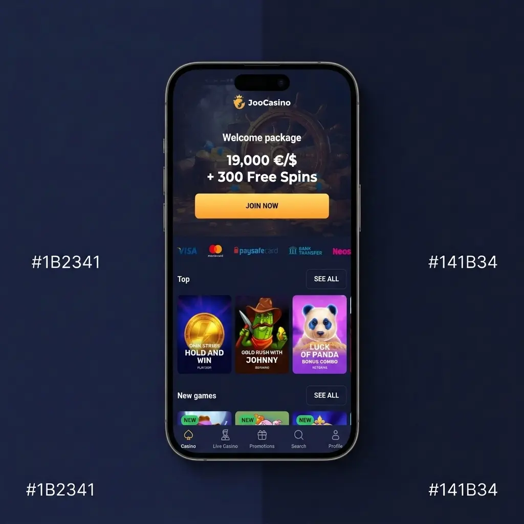 Step-by-step guide on how to claim the Joo Casino welcome bonus after registration and qualifying deposits