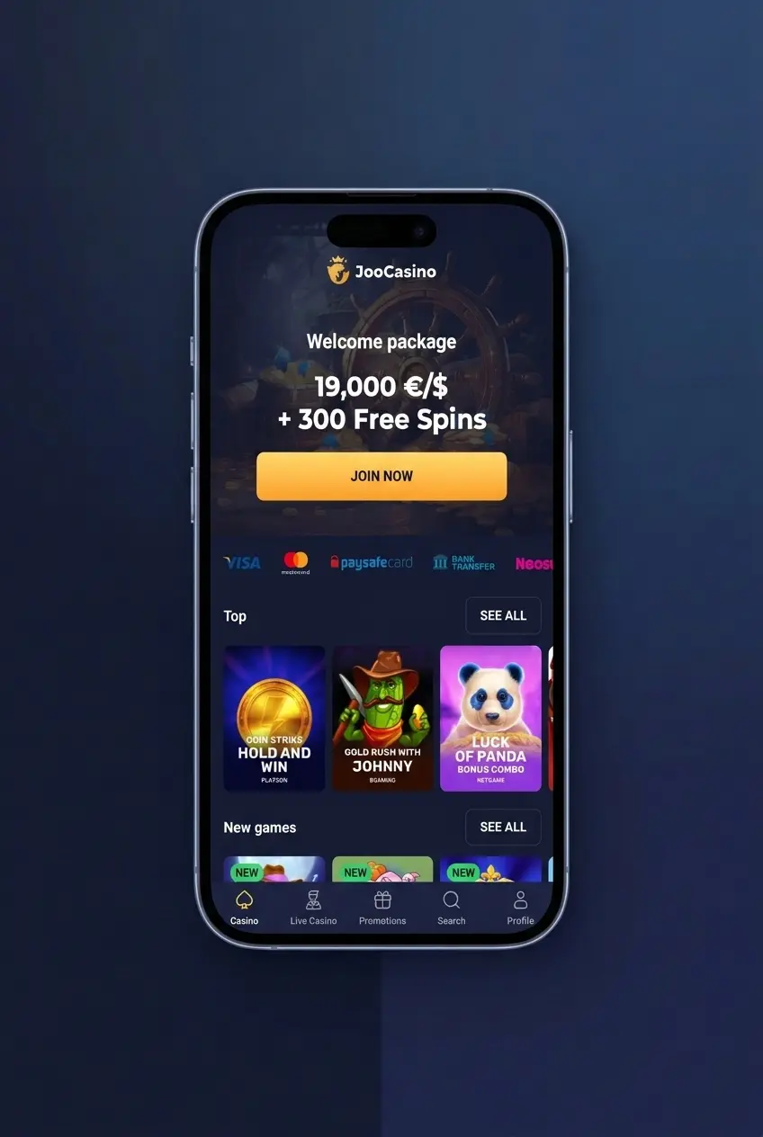 Step-by-step guide to placing a bet in the Joo Casino app showing sports betting interface on mobile screen
