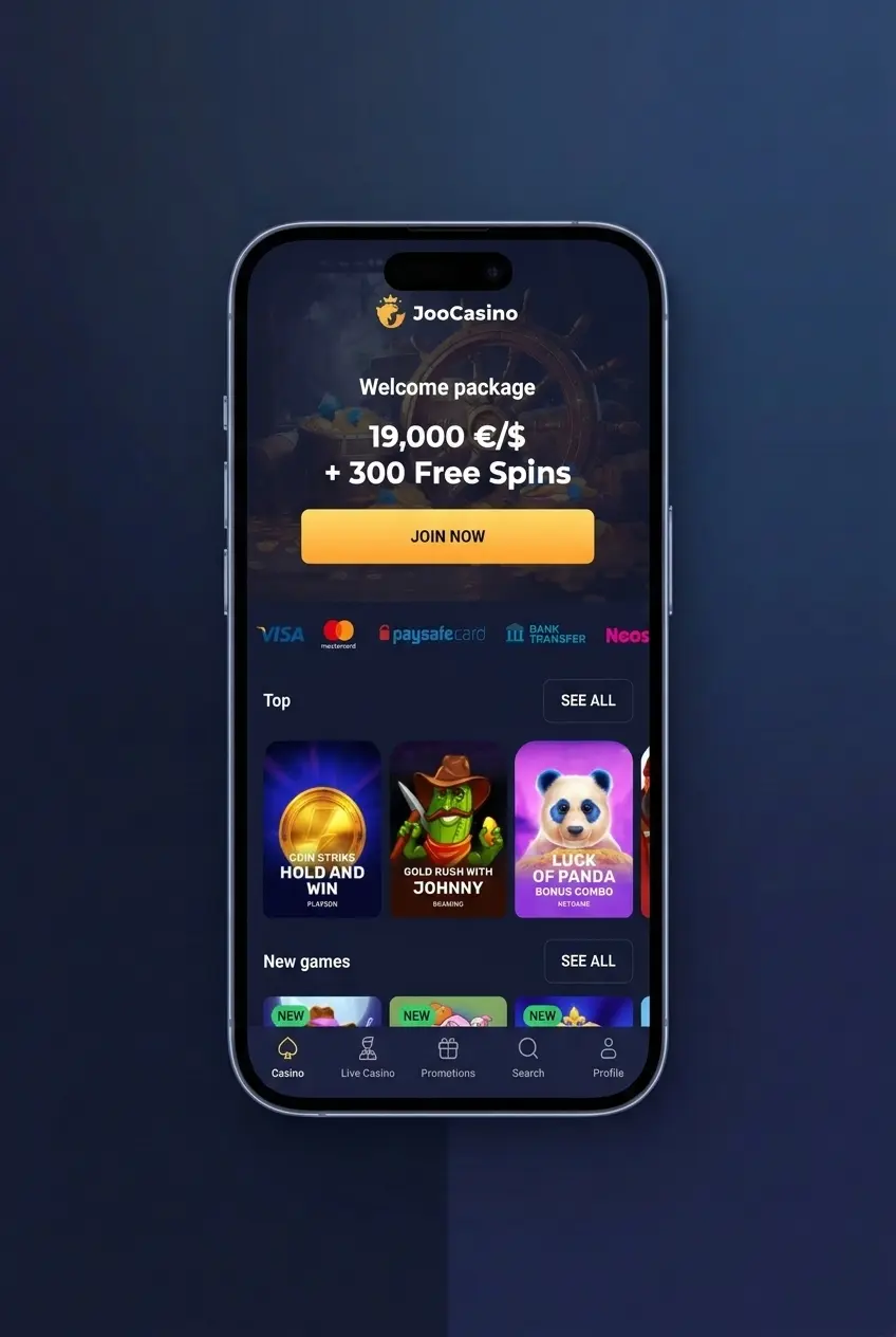 Joo Casino app step-by-step bet placement guide showing sports selection, odds tap, bet slip entry and Place Bet confirmation