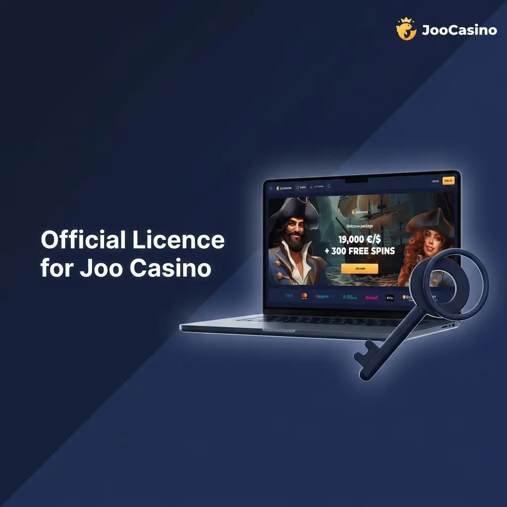 Joo Casino Curaçao eGaming licence certificate issued to Dama N.V. under licence number 8048/JAZ