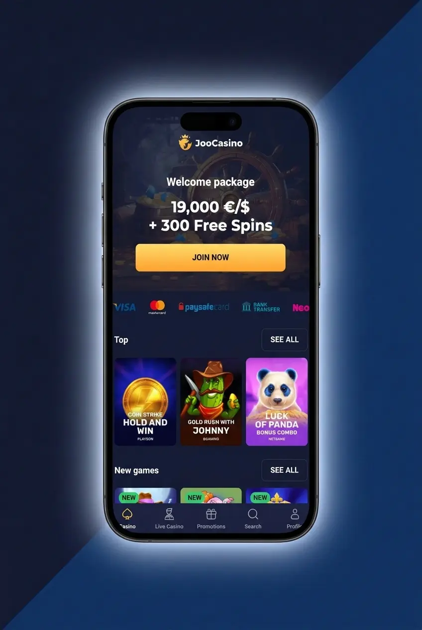 Joo Casino mobile app registration steps for Australian players on Android and iOS devices