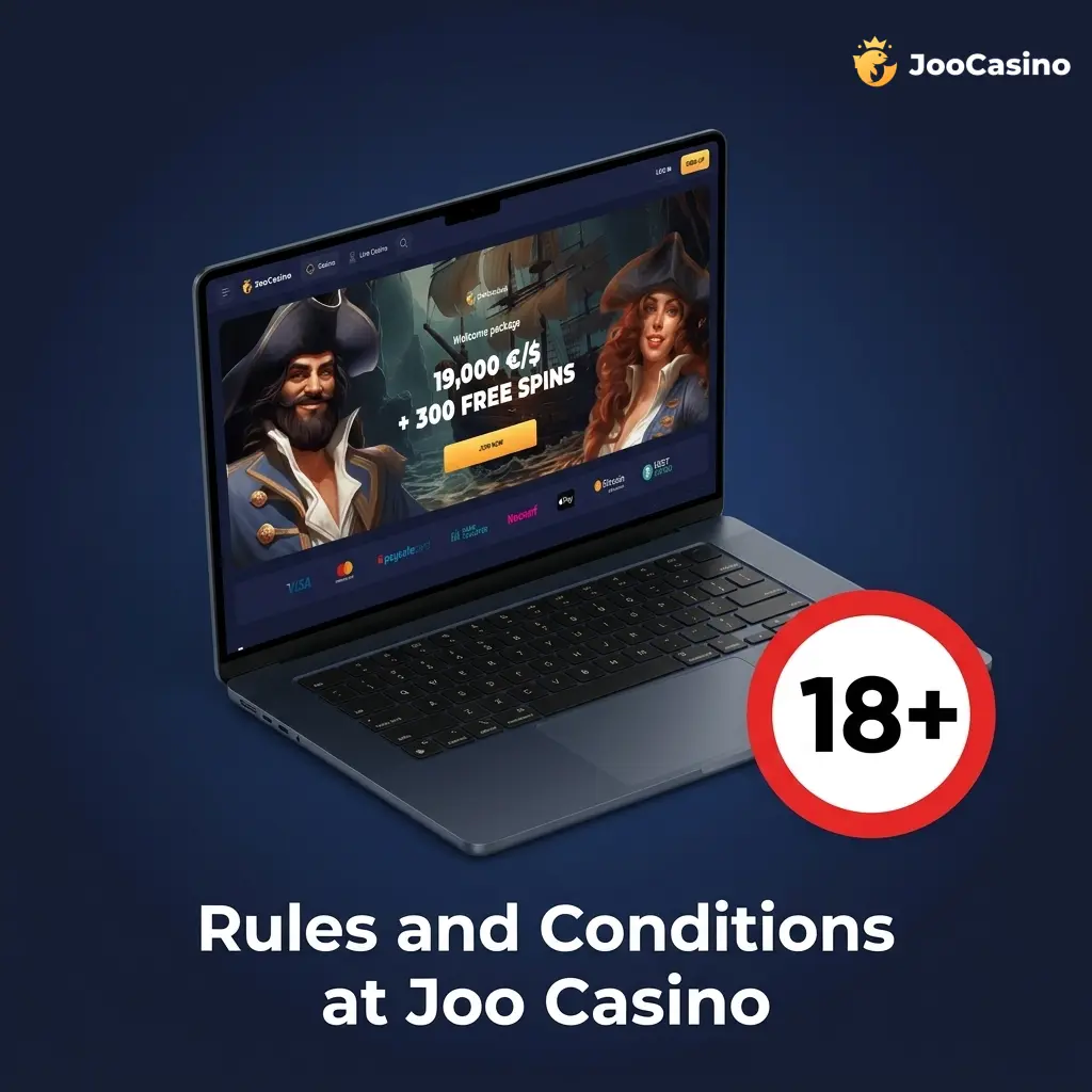Joo Casino rules and conditions overview for Australian players covering age, bonuses, KYC and responsible gambling